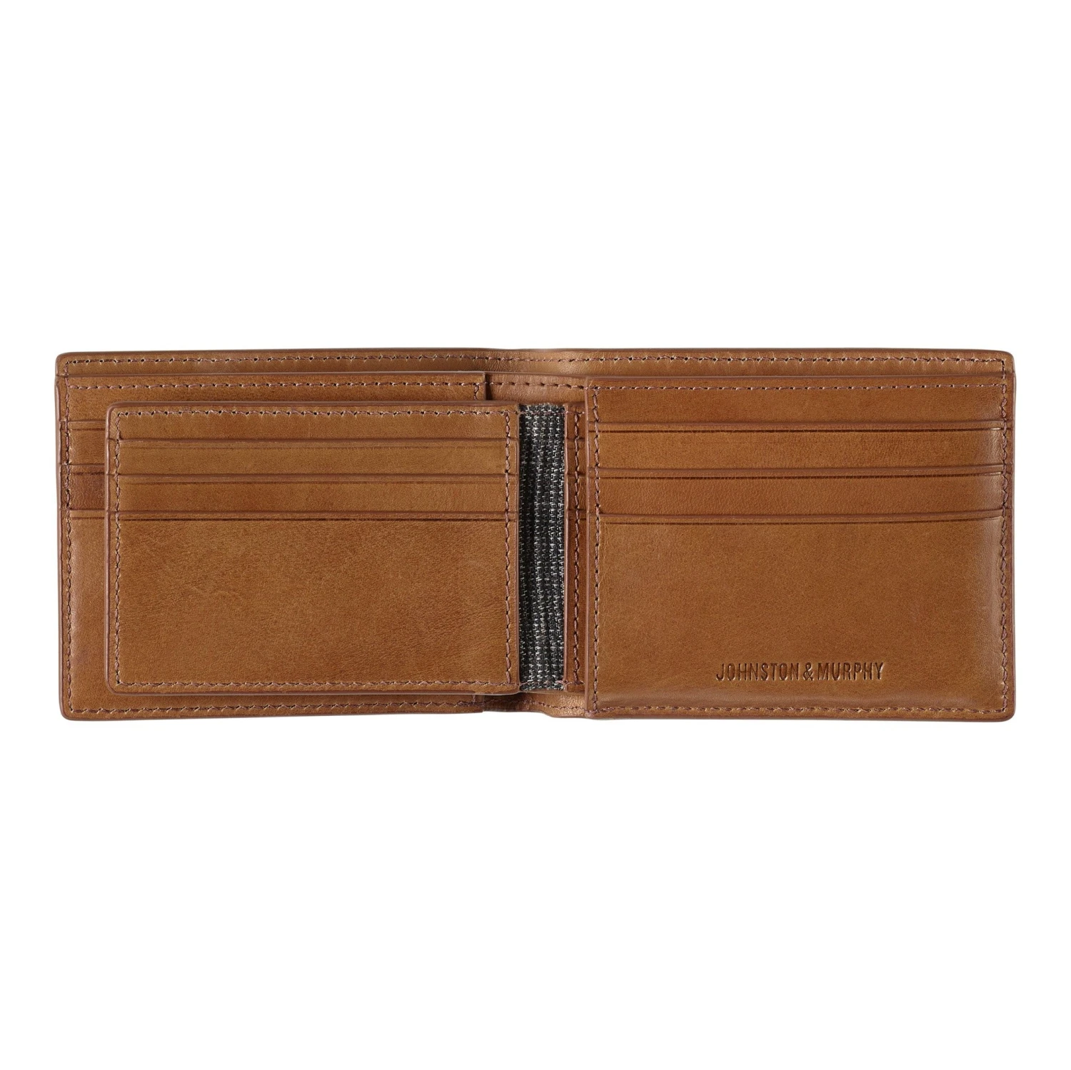 Johnston & Murphy Rhodes Tan Leather 2-In-1 Billfold – Slim RFID Wallet with Removable ID Insert 8 Johnston & Murphy Rhodes Tan Leather 2-In-1 Billfold – Slim RFID Wallet with Removable ID Insert - Image 6