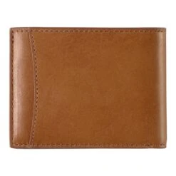 Johnston & Murphy Rhodes Brown Leather Billfold Wallet – RFID Blocking Classic Bifold -Luggage Pros Store Johnston Murphy Rhodes Billfold Wallet 3