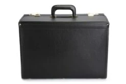 Korchmar Classics 18" Advocate Black Marvelon Vinyl Catalog Case – Professional TSA Lock Briefcase -Luggage Pros Store Korchmar Classics 18 Advocate Catalog Case 4