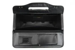 Korchmar Classics MobileMax Handcrafted Full Grain American Leather Wheeled Catalog Case - Fits 17" Laptop -Luggage Pros Store Korchmar Classics MobileMax Leather Wheeled Catalog Case 3