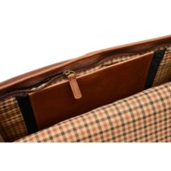 Korchmar Garfield Espresso Full Grain Leather 15" Laptop Messenger Bag – Handcrafted Professional Briefcase -Luggage Pros Store Korchmar Garfield Leather Laptop Messenger Espresso 5