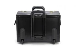 Korchmar Litigator Black Full Grain Leather 18" Wheeled Catalog Case – 17" Laptop Briefcase -Luggage Pros Store Korchmar Litigator Wheeled 18 Catalog Case 4