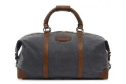 Korchmar Lux Twain 22" Waxed Canvas & Leather Weekender - Handcrafted USA Duffel Bag -Luggage Pros Store Korchmar Lux Twain 22 Waxed Canvas Weekender 11