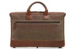 Korchmar Sawyer Slim Waxed Canvas and Full-Grain Leather 15" Laptop Briefcase 17 Korchmar Sawyer Slim Waxed Canvas and Full-Grain Leather 15" Laptop Briefcase -Luggage Pros Store Korchmar Sawyer Slim Laptop Briefcase 8