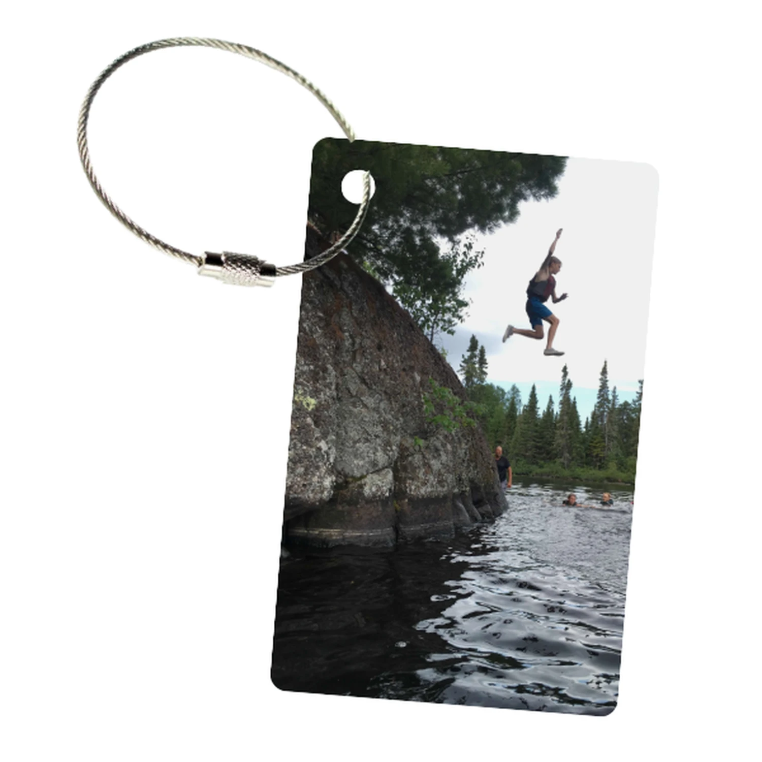 MyFly Tag Custom Personalized Luggage Tag - Stainless Steel Metal Loop Upgrade 6 MyFly Tag Custom Personalized Luggage Tag - Stainless Steel Metal Loop Upgrade - Image 4