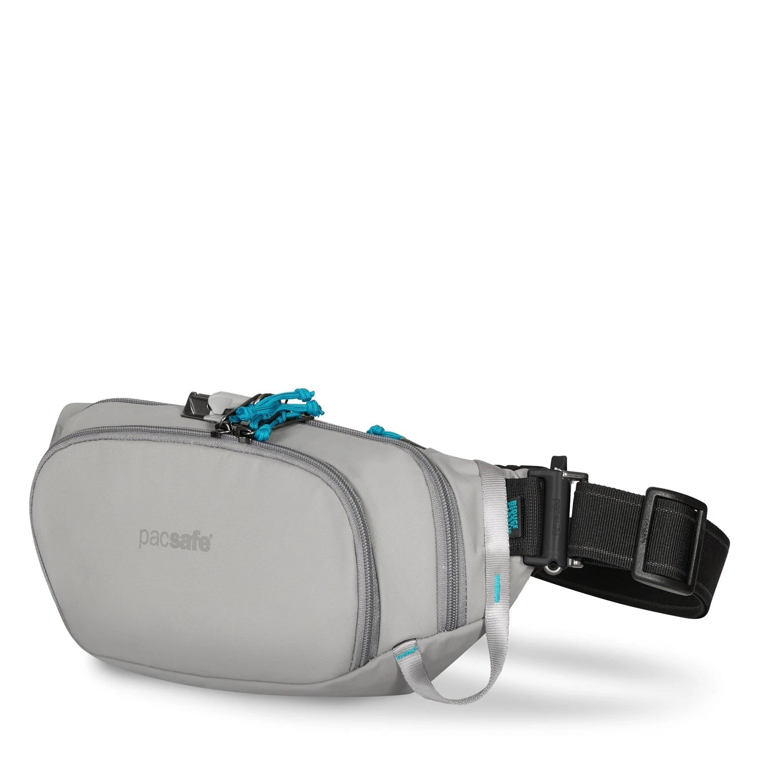 Pacsafe Eco Anti-Theft Waist Pack - Sustainable ECONYL Crossbody and Hip Bag 8 Pacsafe Eco Anti-Theft Waist Pack - Sustainable ECONYL Crossbody and Hip Bag - Image 6