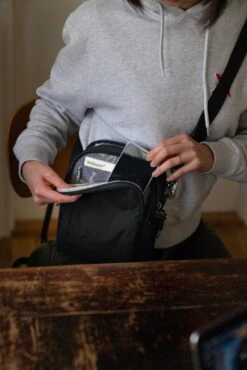 Pacsafe Metro LS100 Crossbody -Luggage Pros Store Pacsafe Metro LS100 Crossbody 11