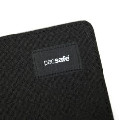 Pacsafe RFIDsafe Bifold Wallet - Black Recycled Polyester Slim Security Wallet -Luggage Pros Store Pacsafe RFIDsafe Bifold Wallet 17