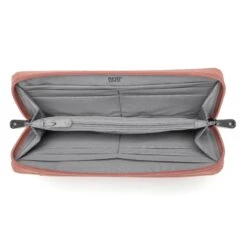 Pacsafe RFIDsafe Continental Wallet Shadow Black – Eco-Friendly RFID Blocking Travel Clutch -Luggage Pros Store Pacsafe RFIDsafe Continental Wallet 19