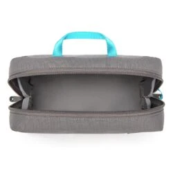 Pacsafe RFIDsafe Gear Pouch in Black – Sustainable Recycled Polyester Secure Travel Tech Organizer -Luggage Pros Store Pacsafe RFIDsafe Gear Pouch 10