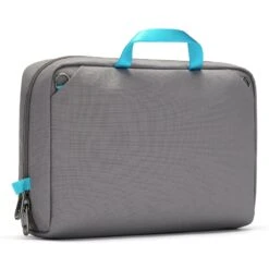 Pacsafe RFIDsafe Gear Pouch in Black – Sustainable Recycled Polyester Secure Travel Tech Organizer -Luggage Pros Store Pacsafe RFIDsafe Gear Pouch 8