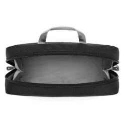 Pacsafe RFIDsafe Gear Pouch in Black – Sustainable Recycled Polyester Secure Travel Tech Organizer -Luggage Pros Store Pacsafe RFIDsafe Gear Pouch 9