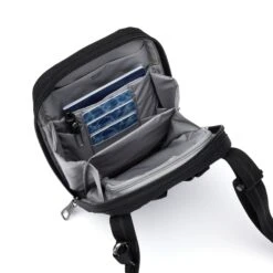 Pacsafe RFIDsafe Tech Crossbody Black - Sustainable Anti-Theft Travel Wallet & Phone Bag 31 Pacsafe RFIDsafe Tech Crossbody Black - Sustainable Anti-Theft Travel Wallet & Phone Bag -Luggage Pros Store Pacsafe RFIDsafe Tech Crossbody 10