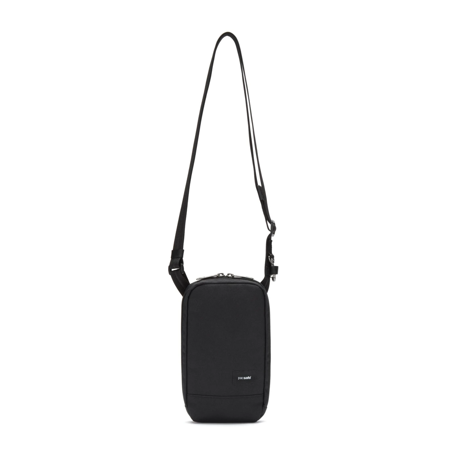 Pacsafe RFIDsafe Tech Crossbody Black - Sustainable Anti-Theft Travel Wallet & Phone Bag 6 Pacsafe RFIDsafe Tech Crossbody Black - Sustainable Anti-Theft Travel Wallet & Phone Bag - Image 4