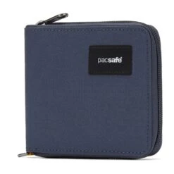 Pacsafe RFIDsafe Zip Around Wallet in Charcoal Grey – Eco-Friendly RFID Blocking Bi-Fold -Luggage Pros Store Pacsafe RFIDsafe Zip Around Wallet 6