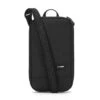 Pacsafe RFIDsafe Tech Crossbody Bag Black - Sustainable Anti-Theft Travel Organizer -Luggage Pros Store Pacsafe Rfidsafe Tech Crossbody