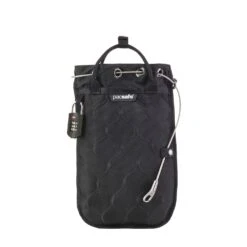 Pacsafe Travelsafe 12L GII Portable Safe – Charcoal Black eXomesh Anti-Theft Security Bag