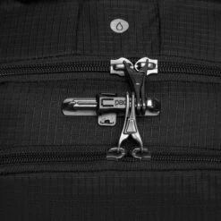 Pacsafe Vibe 20 Anti-Theft 20L Backpack - Jet Black Sustainable ECONYL 13-Inch Laptop Daypack -Luggage Pros Store Pacsafe Vibe 20 Anti theft 20l Backpack 7