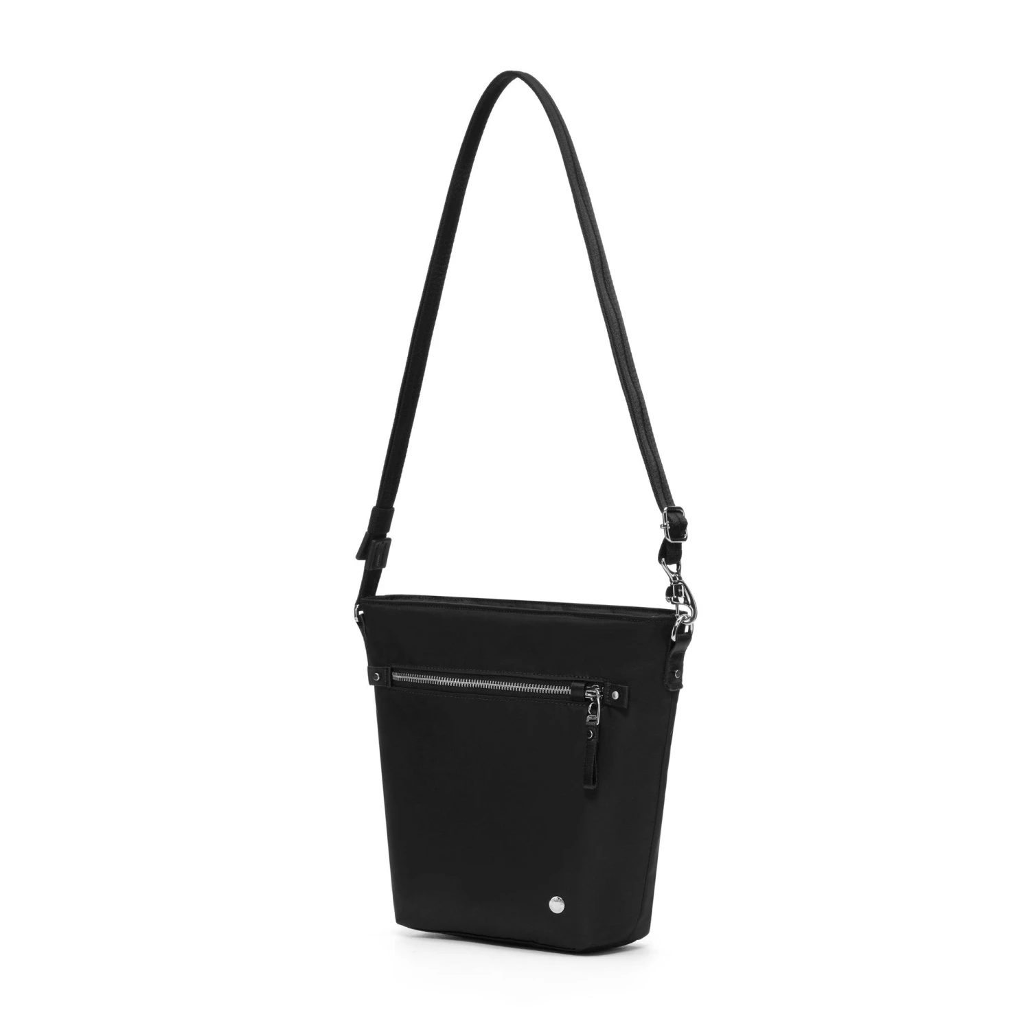 Pacsafe W Anti-Theft Crossbody Bag in Black – Sleek rPET Sustainable Travel Purse 20 Pacsafe W Anti-Theft Crossbody Bag in Black – Sleek rPET Sustainable Travel Purse - Image 18