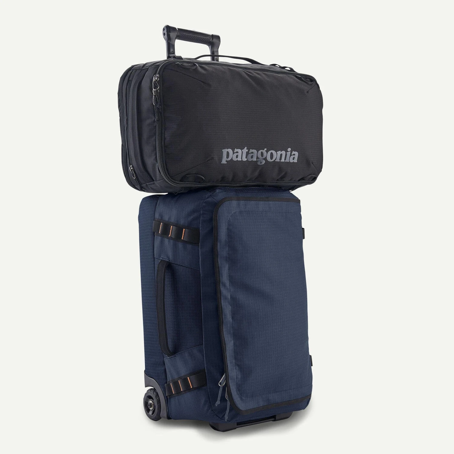 Patagonia Black Hole 40L Wheeled Duffel - Matte Black Weather-Resistant Carry-On Bag 8 Patagonia Black Hole 40L Wheeled Duffel - Matte Black Weather-Resistant Carry-On Bag - Image 6