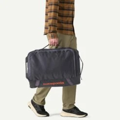 Patagonia Black Hole 40L Wheeled Duffel - Matte Black Weather-Resistant Carry-On Bag 18 Patagonia Black Hole 40L Wheeled Duffel - Matte Black Weather-Resistant Carry-On Bag -Luggage Pros Store Patagonia Black Hole Wheeled Duffel 40L 8