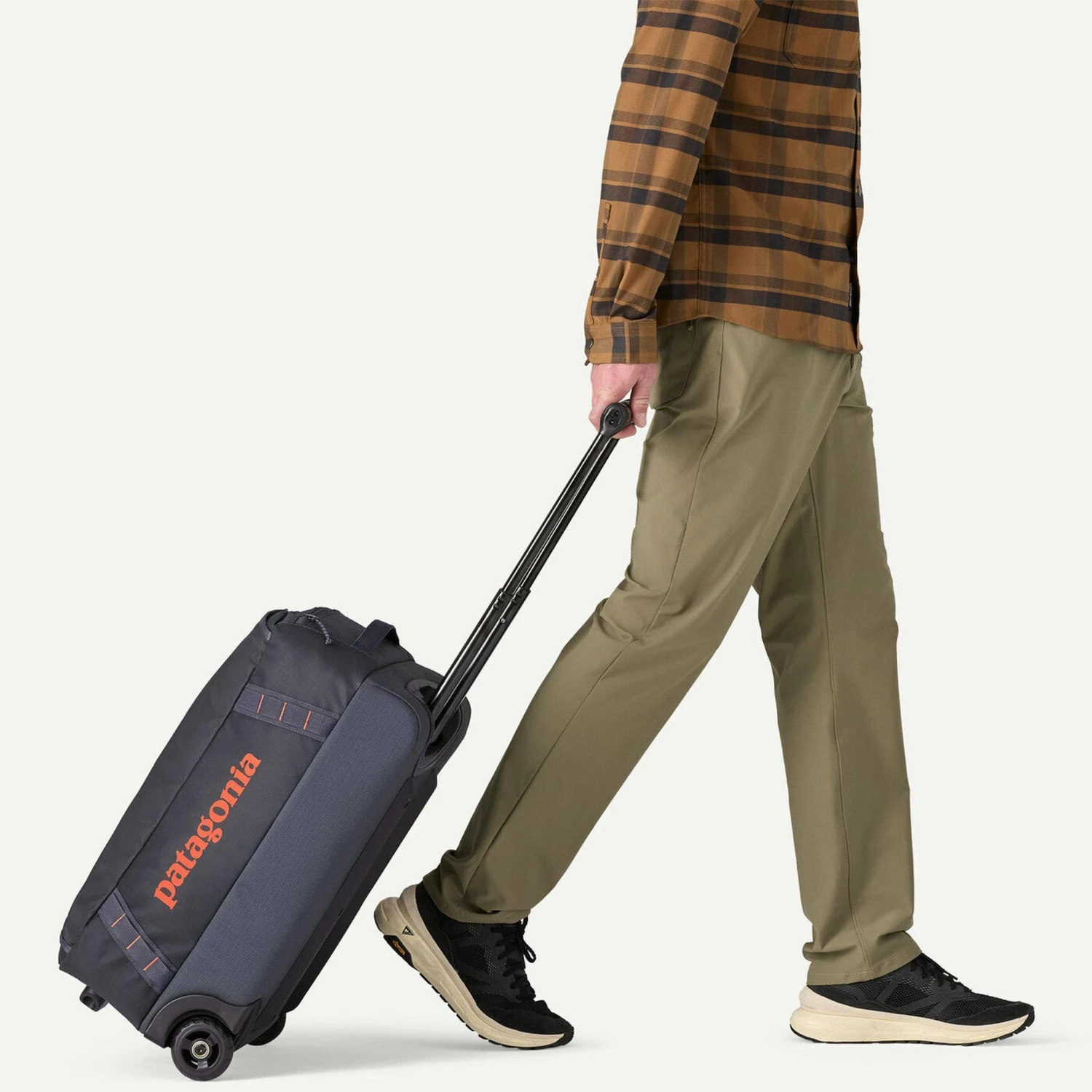 Patagonia Black Hole 40L Wheeled Duffel - Matte Black Weather-Resistant Carry-On Bag 11 Patagonia Black Hole 40L Wheeled Duffel - Matte Black Weather-Resistant Carry-On Bag - Image 9