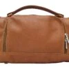 Piel Leather Half-Moon Utility Kit – Premium Full Grain Vaquetta Leather Travel Toiletry Bag -Luggage Pros Store Piel Half Moon Utility Kit