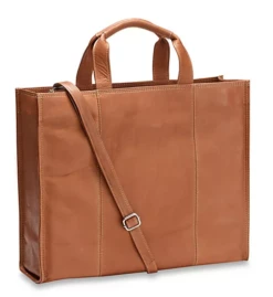 Piel Leather Carry-All Tote - Full-Grain Cowhide Leather Travel and Daily Bag -Luggage Pros Store Piel Leather Carry All Tote 5