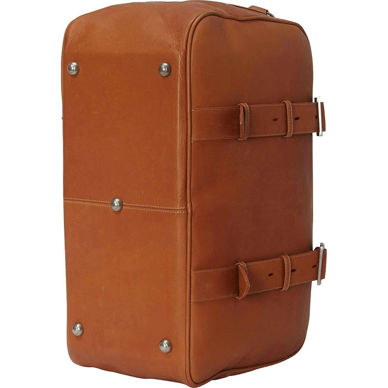 Piel Leather Elite Carry-On Duffel – Handcrafted Naked Leather 18-Inch Travel Bag 6 Piel Leather Elite Carry-On Duffel – Handcrafted Naked Leather 18-Inch Travel Bag - Image 4