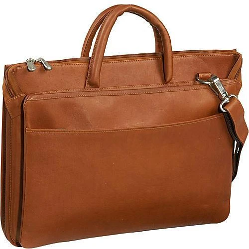 Piel Leather Executive Business Expandable Brief - Full Grain Vaquetta Leather Briefcase 9 Piel Leather Executive Business Expandable Brief - Full Grain Vaquetta Leather Briefcase - Image 7