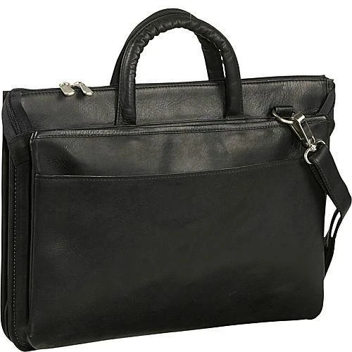 Piel Leather Executive Business Expandable Brief - Full Grain Vaquetta Leather Briefcase 10 Piel Leather Executive Business Expandable Brief - Full Grain Vaquetta Leather Briefcase - Image 8