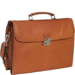 Piel Leather Executive Four Step-Down Portfolio - Full-Grain Vaquetta Leather Briefcase 18 Piel Leather Executive Four Step-Down Portfolio - Full-Grain Vaquetta Leather Briefcase -Luggage Pros Store Piel Leather Four Step Down Portfolio 8
