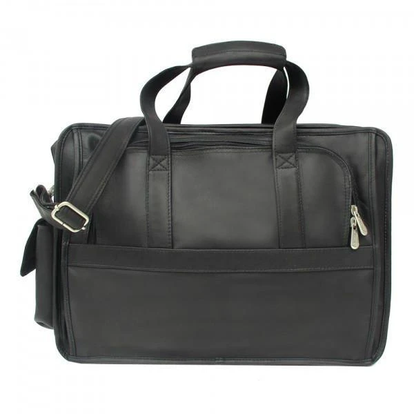 Piel Leather Half-Moon Computer Portfolio – Full Grain Vaquetta Leather 17 Inch Laptop Briefcase 11 Piel Leather Half-Moon Computer Portfolio – Full Grain Vaquetta Leather 17 Inch Laptop Briefcase - Image 9