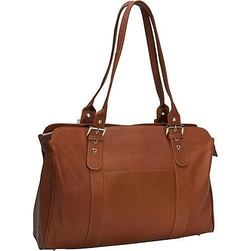 Piel Leather Ladies Buckle Laptop Tote 12 Piel Leather Ladies Buckle Laptop Tote - Image 10
