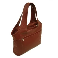 Piel Leather Laptop Hobo Bag - Top-Grain Vaquetta Leather Professional Handbag -Luggage Pros Store Piel Leather Laptop Hobo 8