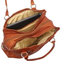 Piel Leather Full-Grain Cowhide Laptop Travel Tote – 14-Inch Netbook Carry-On Bag -Luggage Pros Store Piel Leather Laptop Travel Tote 5 03b6fe65 90b9 46d8 92f3 d002422077bf