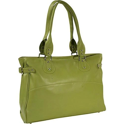 Piel Leather Large Ladies Side Strap Tote 13 Piel Leather Large Ladies Side Strap Tote - Image 11