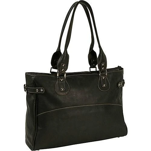 Piel Leather Large Ladies Side Strap Tote 10 Piel Leather Large Ladies Side Strap Tote - Image 8