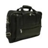 Piel Leather Executive Business Large Ultra-Compact Laptop Briefcase - Vaquetta Leather Checkpoint Friendly Computer Bag