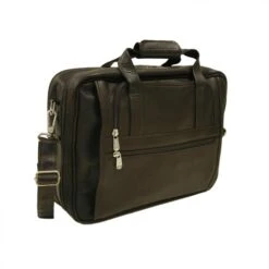 Piel Leather Executive Business Large Ultra-Compact Laptop Briefcase - Vaquetta Leather Checkpoint Friendly Computer Bag -Luggage Pros Store Piel Leather LargeUltra Compact Computer Bag 6