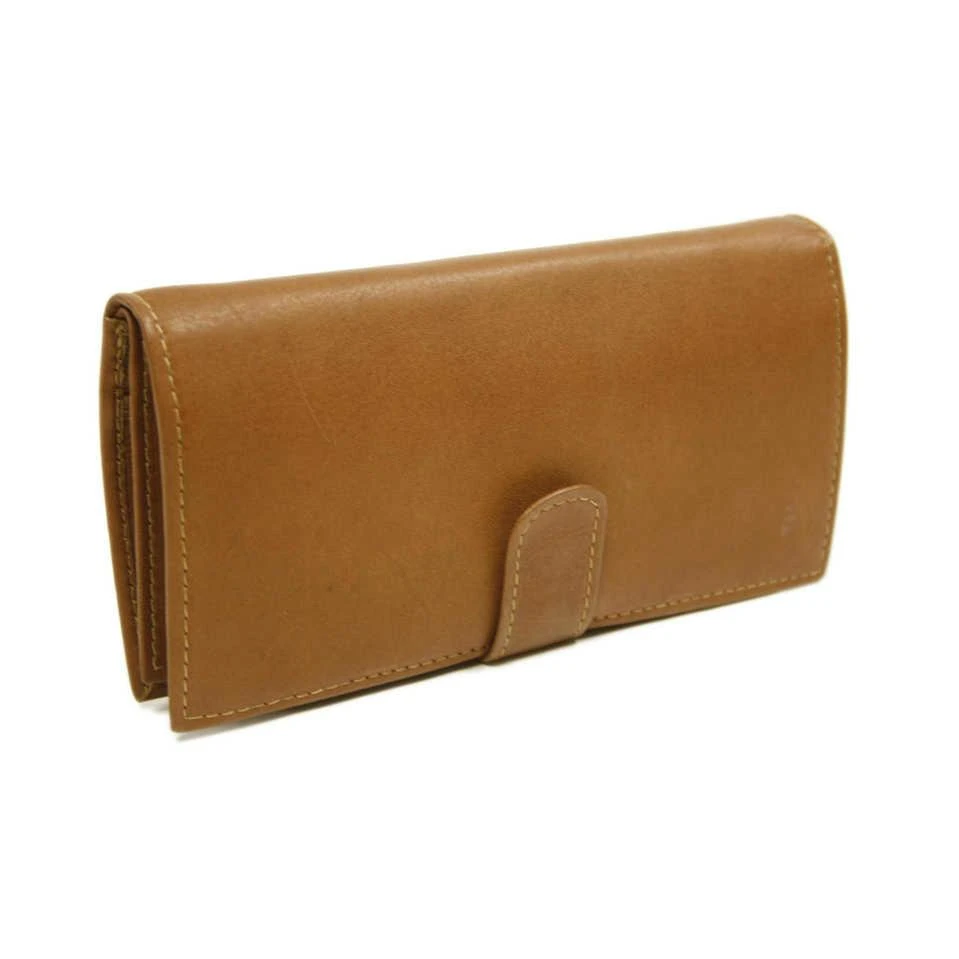 Piel Leather Top Grain Multi-Card Wallet - Naked Leather Snap Closure Organizer 3 Piel Leather Top Grain Multi-Card Wallet - Naked Leather Snap Closure Organizer