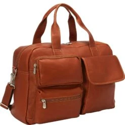Piel Leather Multi-Pocket Carry-On Duffel 14 Piel Leather Multi-Pocket Carry-On Duffel -Luggage Pros Store Piel Leather Multi Pocket Carry On Duffel 6