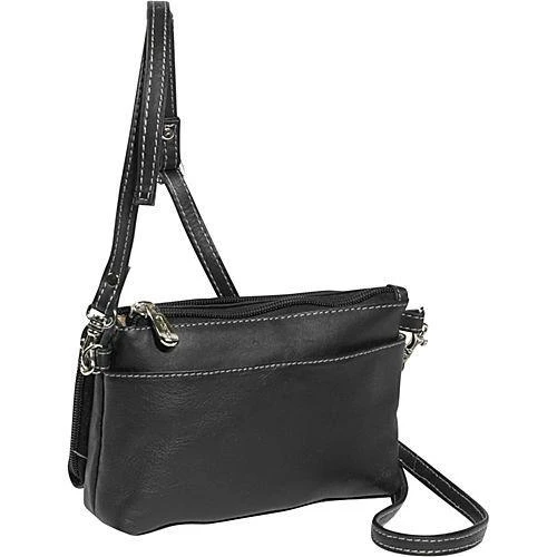 Piel Leather Shoulder Bag/Wristlet 3 Piel Leather Shoulder Bag/Wristlet
