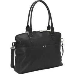 Piel Leather Slim Executive Computer Case – Full-Grain Cowhide 13" Laptop Tote Bag -Luggage Pros Store Piel Leather Slim Executive Computer Case 11