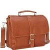 Piel Leather Small Flap-Over Laptop Brief – Full-Grain Cowhide Executive 12" Netbook Bag 2 Piel Leather Small Flap-Over Laptop Brief – Full-Grain Cowhide Executive 12" Netbook Bag -Luggage Pros Store Piel Leather Small Flap Over Laptop Brief