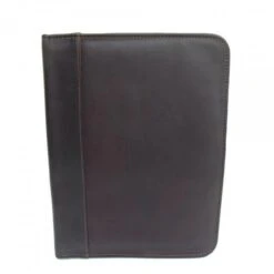 Piel Leather Full-Grain Vaquetta Three-Ring Binder Portfolio - Executive Business Zip-Around Organizer 17 Piel Leather Full-Grain Vaquetta Three-Ring Binder Portfolio - Executive Business Zip-Around Organizer -Luggage Pros Store Piel Leather Three Ring Binder 8