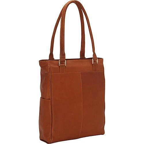 Piel Leather Vertical Laptop Tote 3 Piel Leather Vertical Laptop Tote