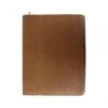 Piel Leather Saddle Vaquetta Full-Grain Zippered Padfolio - Executive Business Collection 1 Piel Leather Saddle Vaquetta Full-Grain Zippered Padfolio - Executive Business Collection -Luggage Pros Store Piel Leather Zippered Padfolio