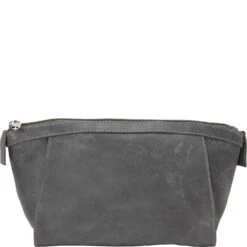 Piel Leather Zippered Travel Kit – Premium Full-Grain Cowhide Toiletry Bag -Luggage Pros Store Piel Leather Zippered Travel Kit 9