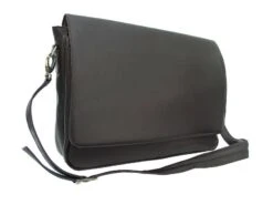 Piel Leather Professional 17-Inch Laptop Messenger - Executive Flap-Over Leather Briefcase -Luggage Pros Store Piel Professional Laptop Messenger 6